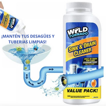 Cargar imagen en el visor de la galería, Wild Tornado ® POLVO DESTAPA TUBERIAS 🎁2X1 - PAGA 1 Y LLEVA 2!🎁
