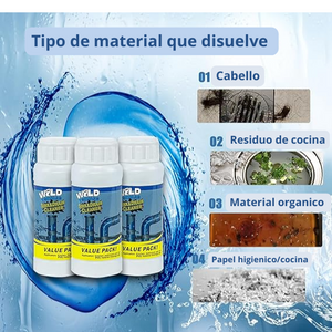 Wild Tornado ® POLVO DESTAPA TUBERIAS 🎁2X1 - PAGA 1 Y LLEVA 2!🎁